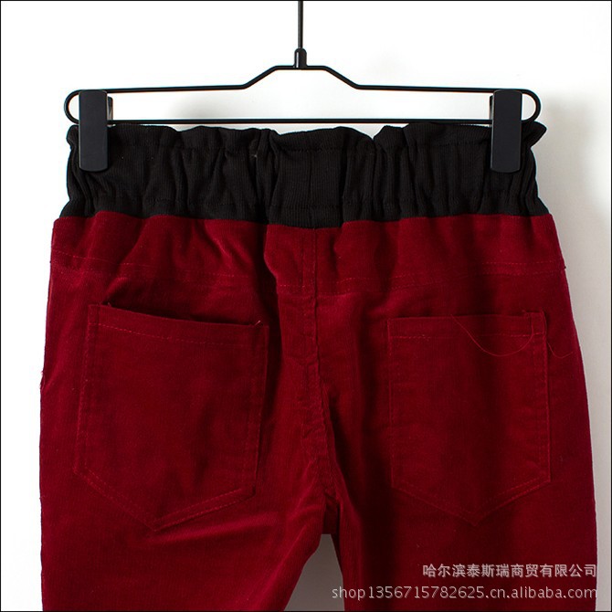 2013<em>春季</em>新款<em>女装</em>外贸原单女式<em>休闲裤</em>纯色松