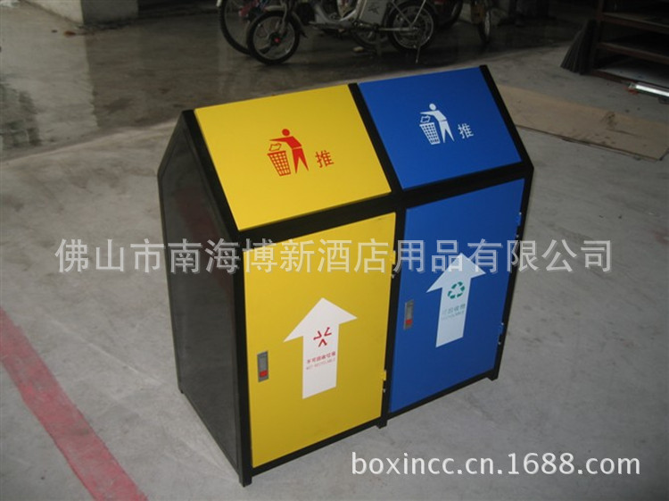 户外垃圾桶实物图片33