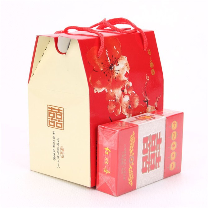 【现货批发供应大号喜糖盒 喜糖袋 喜饼盒 礼品