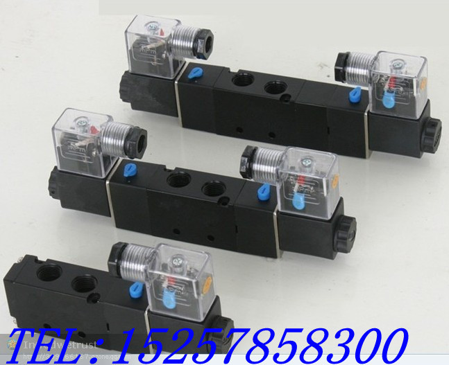 换向阀-亚德客型双头三位置封闭电磁阀 4V430