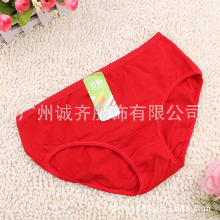 GS673 纯色女士内裤 (13)