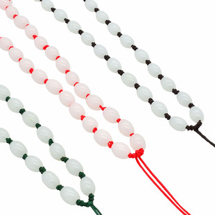 批发采购项饰-纽扣项链绳吊坠挂绳颈绳饰品绳