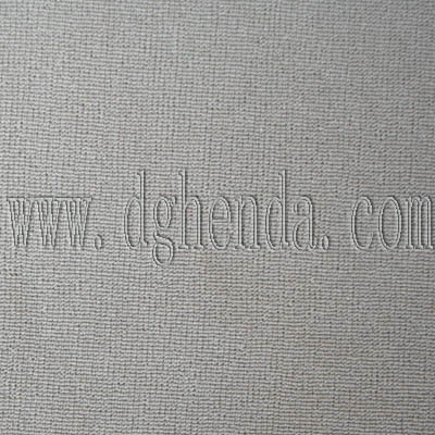 浅灰单尼佳积布正面