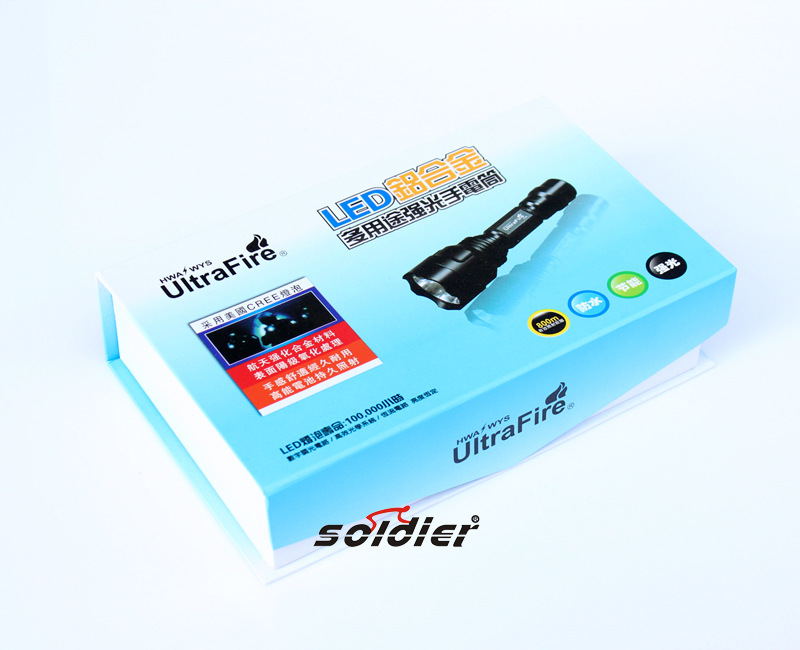 自行车灯-强光手电筒C8 Q5 美国CREE 5档 远