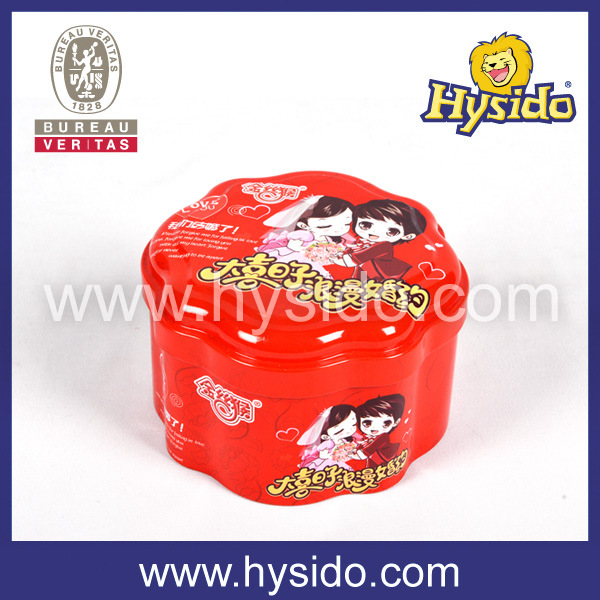 金属罐-厂家直销 圆形糖果铁盒 旺旺奶糖铁盒