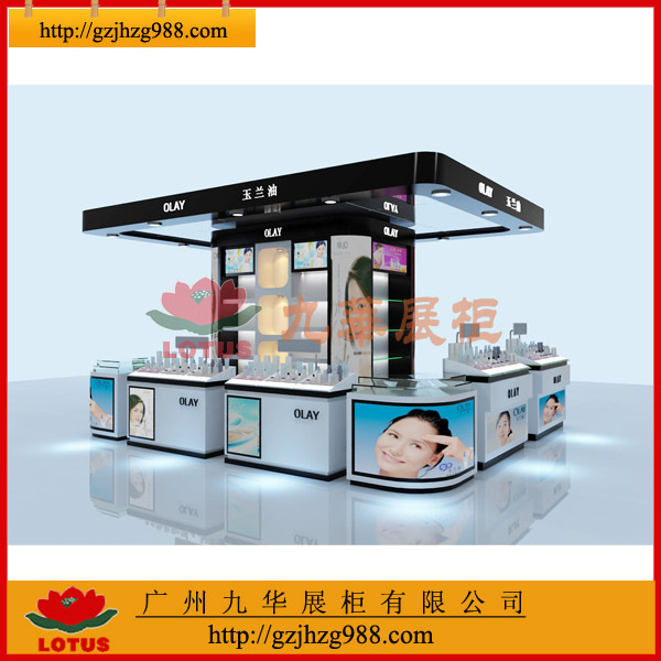 化妆品展示柜-九华展柜厂