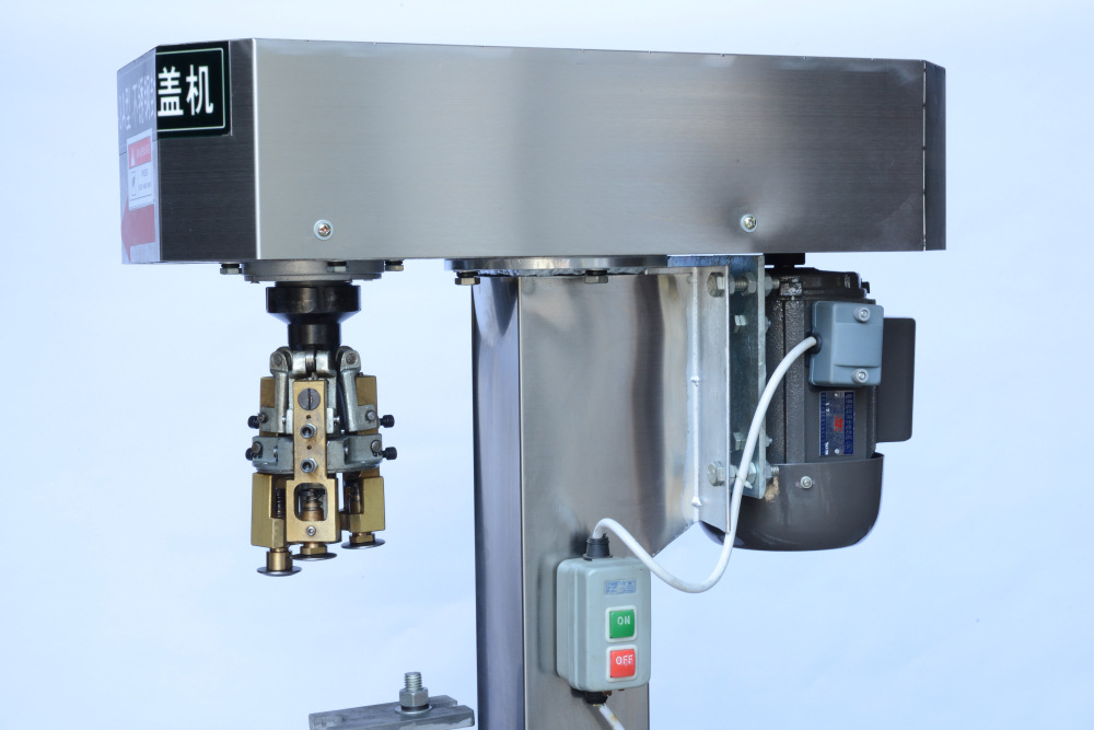 半自动螺纹旋盖机特写