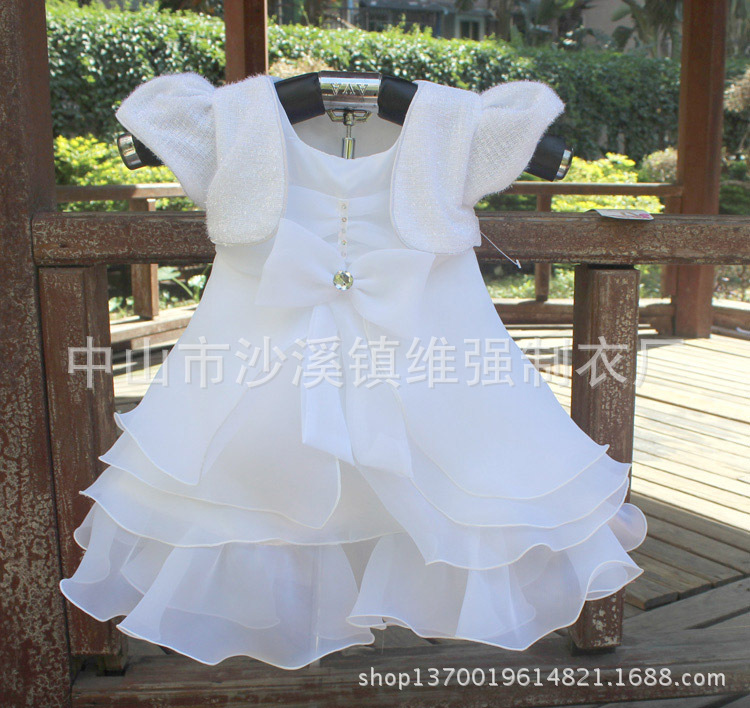 童裙-童装外贸批发 <em>女童</em>夏季新款<em>假两件连衣裙</em>