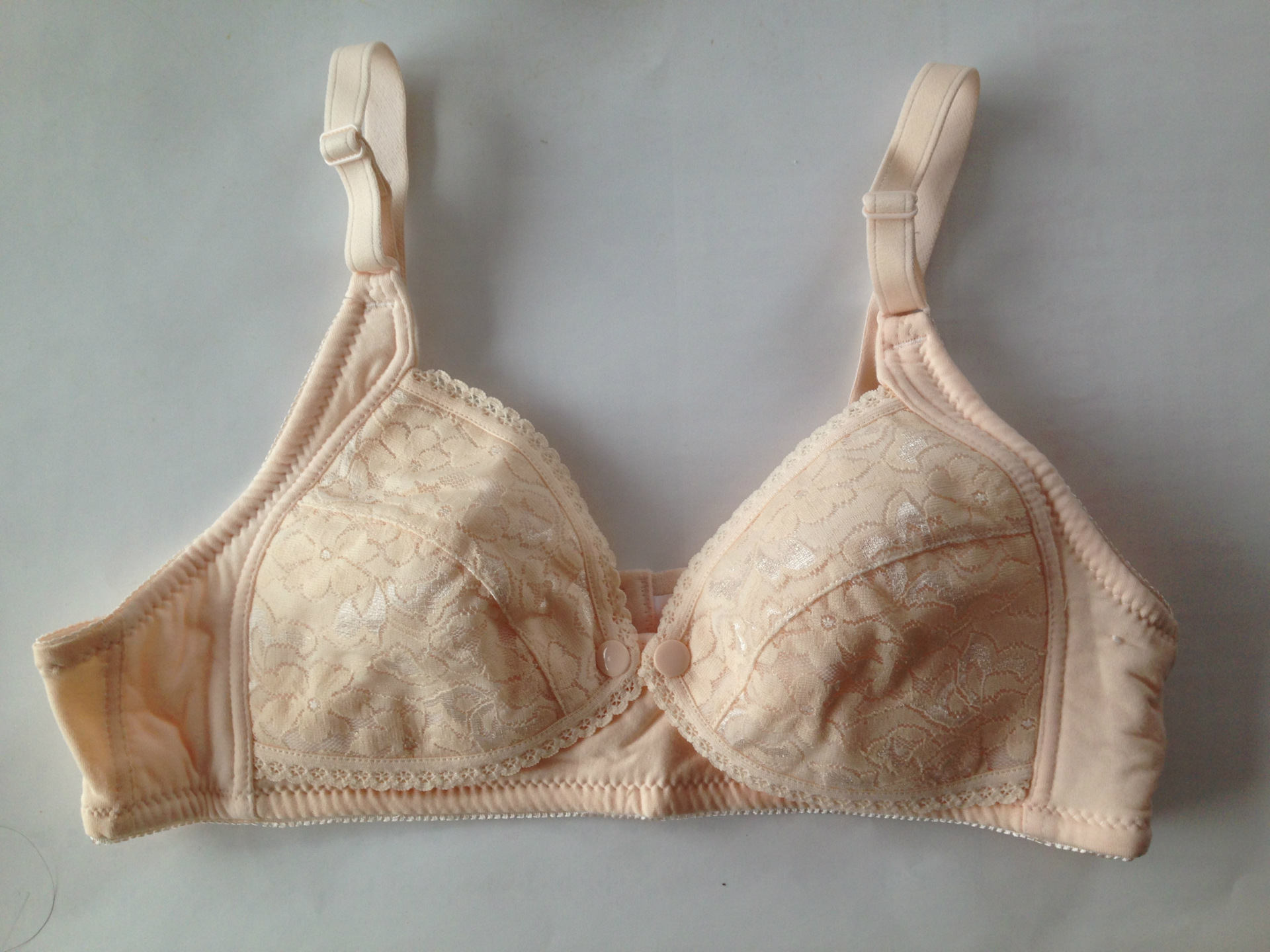 【健美<em>哺乳文胸</em>2092 <em>前扣</em>蕾丝<em>哺乳</em>孕妇内衣 纯