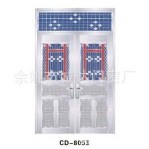 CD-8053诚达门业供应不锈钢仿古门，仿铜门，艺术不锈钢门