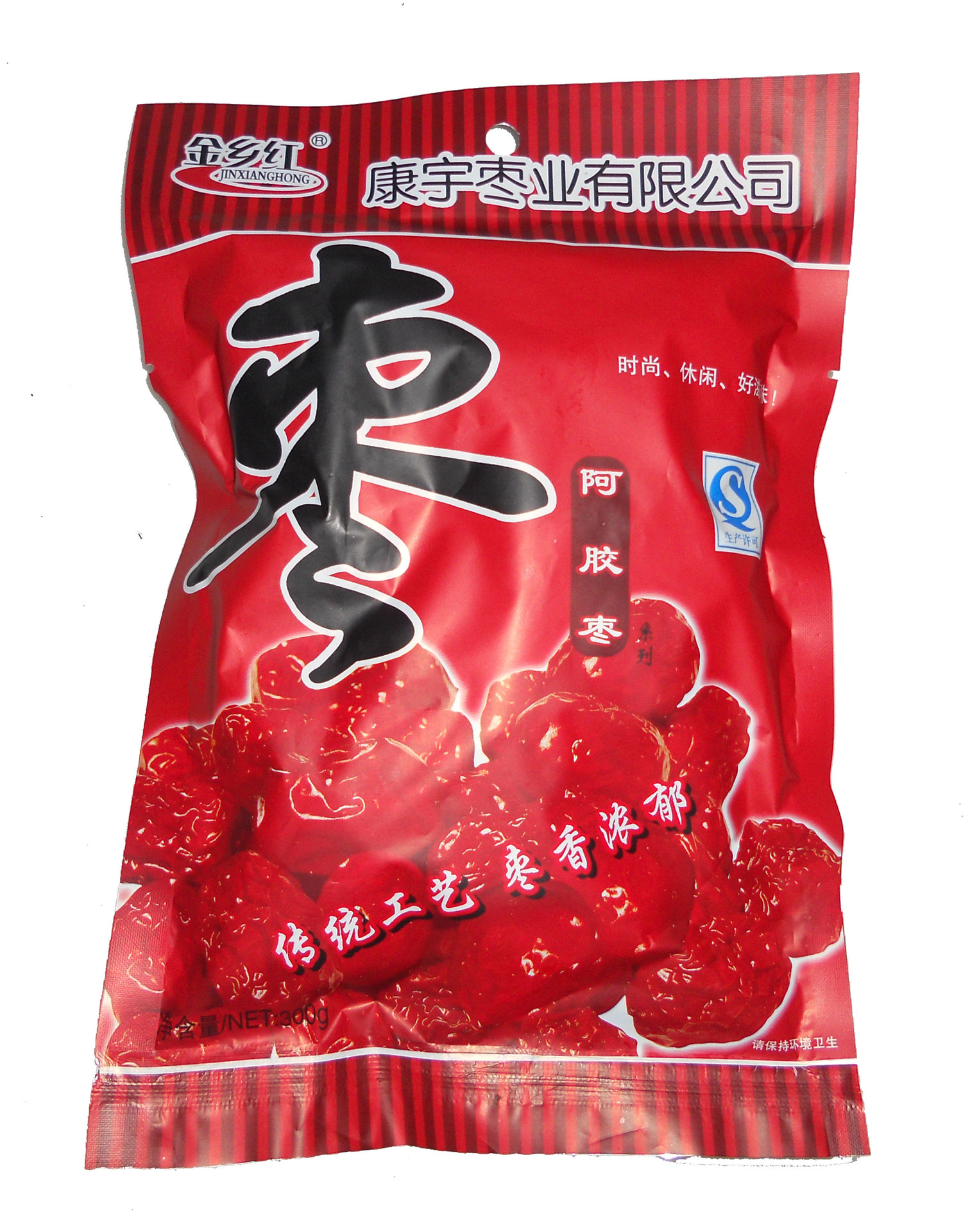 300克阿胶枣 康宇正品 超市*