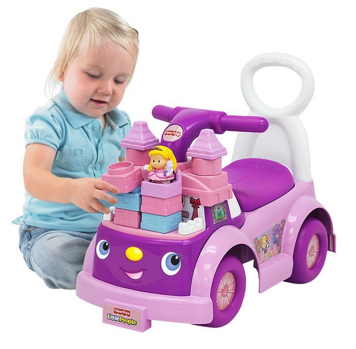 费雪车fisher price发声砌与乐童车8242儿童学