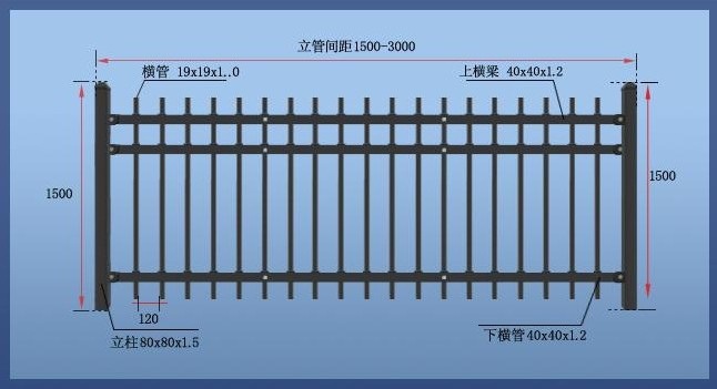 马上有锌钢护栏 好质量 马上有 厂家直销价格优厚