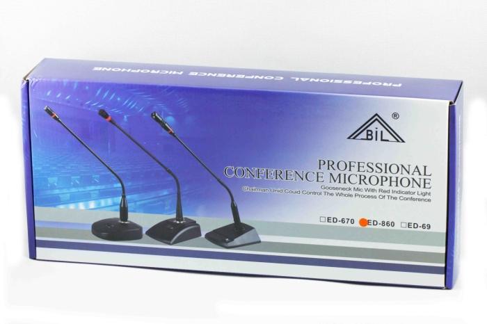 邦华ED-860鹅颈台式电容式会议麦克风话筒带