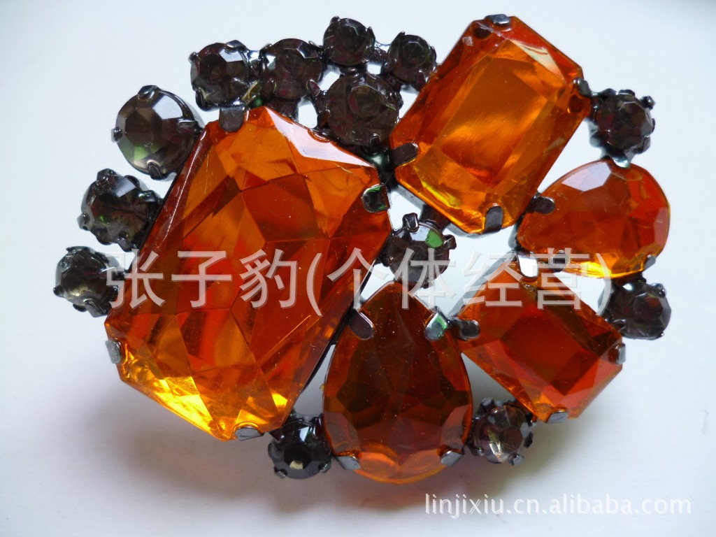 【专业供应 手工制作鞋花 钉珠鞋花 鞋花新款图