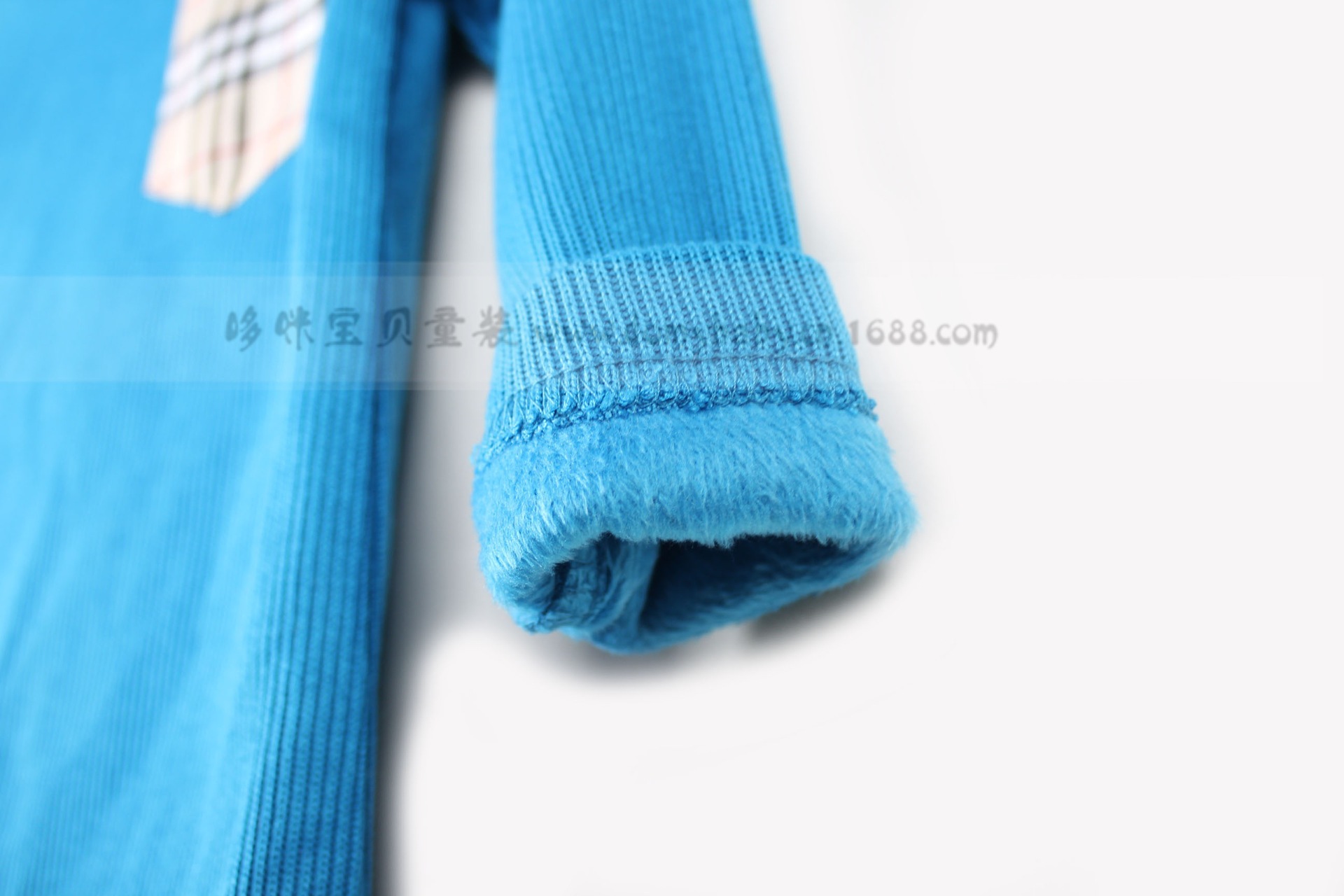 【冬季新款外贸<em>儿童</em>时尚<em>高领</em>毛衣 女童<em>加绒毛</em>