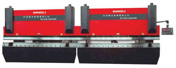 2-WC67K系列双机联动经济型数控液压板料折弯机
