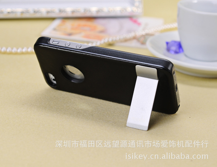 【摩仕moshi 苹果5带支架手机壳 可立式金属支
