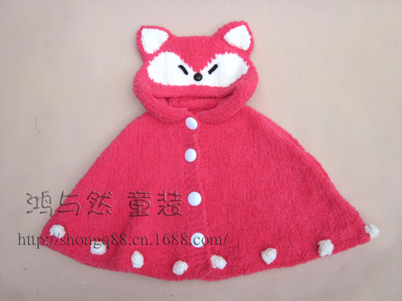 2014春秋手工<em>编织</em>绒绒线<em>毛衣</em>披肩 <em>新生儿宝宝</em>
