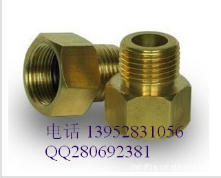 外丝内丝管道黄铜 不锈钢转接头