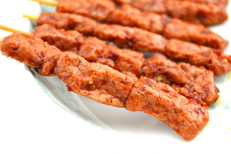 舞动食尚 70g素肉串 烧烤味 80袋/箱 重庆名小吃 芬华休闲食品