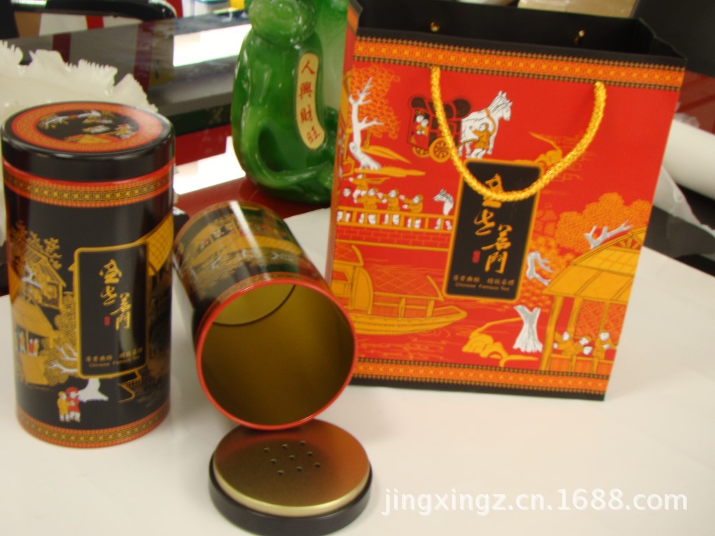 盛世名门95圆罐黑色通用