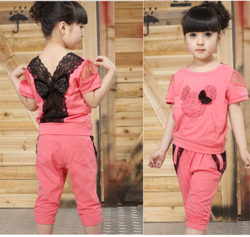 工厂直销 2013韩版<em>童装</em> <em>童装批发</em> 韩版套装 短