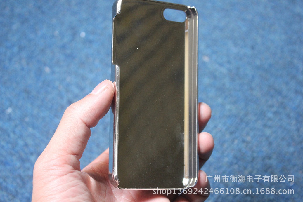5g电镀半贴皮外壳