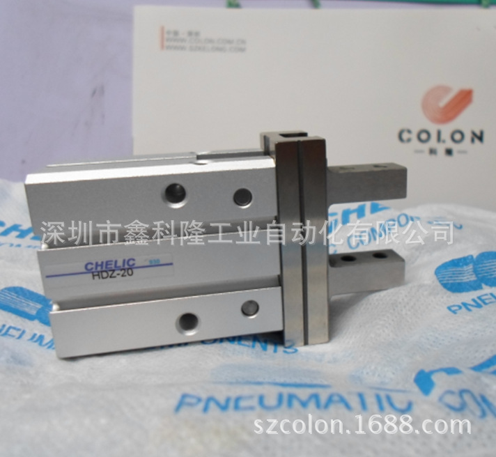 台湾气立可； 滑轨型平行机械夹 HDZ-20 725元 (1