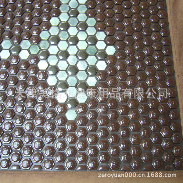 【【热销产品】供应6.5公分豪华六角赭石磁石