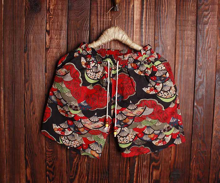 【批发日单潮品 男士中国风亚麻<em>棉短裤</em>五分裤