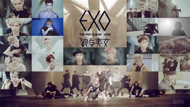 批发采购手饰-EXO<em>狼与美女</em> K团爱心+M团圆形