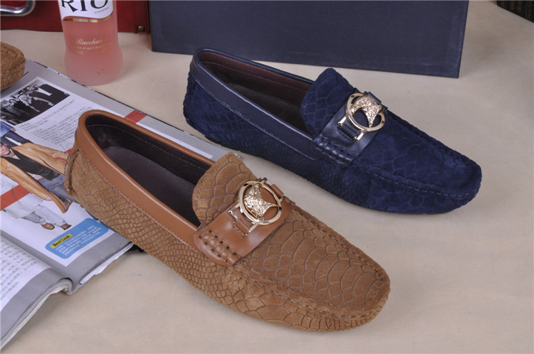 【批发直销奢侈品品牌男真皮鞋(磨砂牛皮)】价