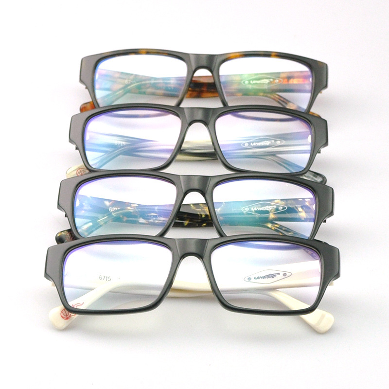 【厂家直销各种款式眼镜框架 板材眼镜架 品质