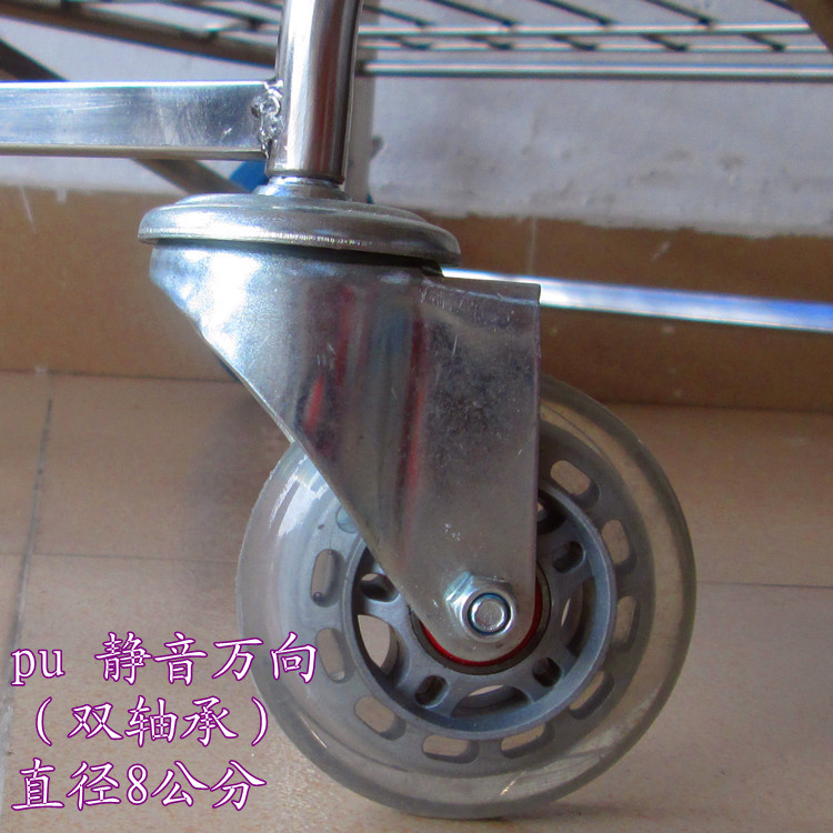 【不锈钢 购物车 便携折叠买菜车 行李车 手推车