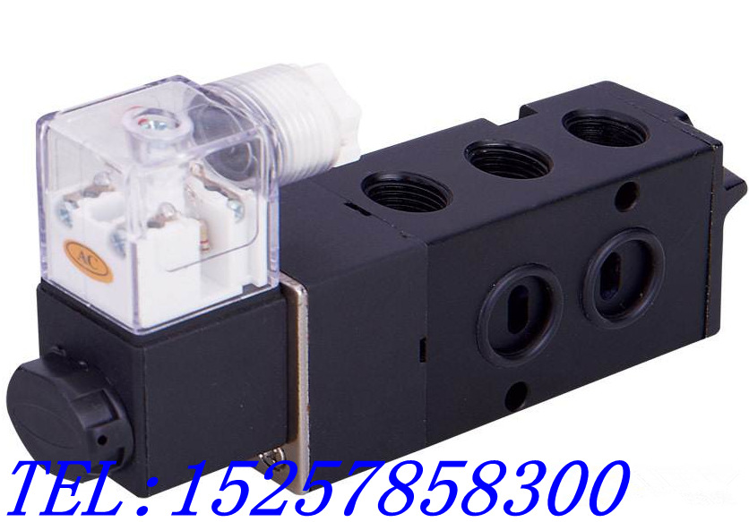 换向阀-亚德客型双头三位置封闭电磁阀 4V430