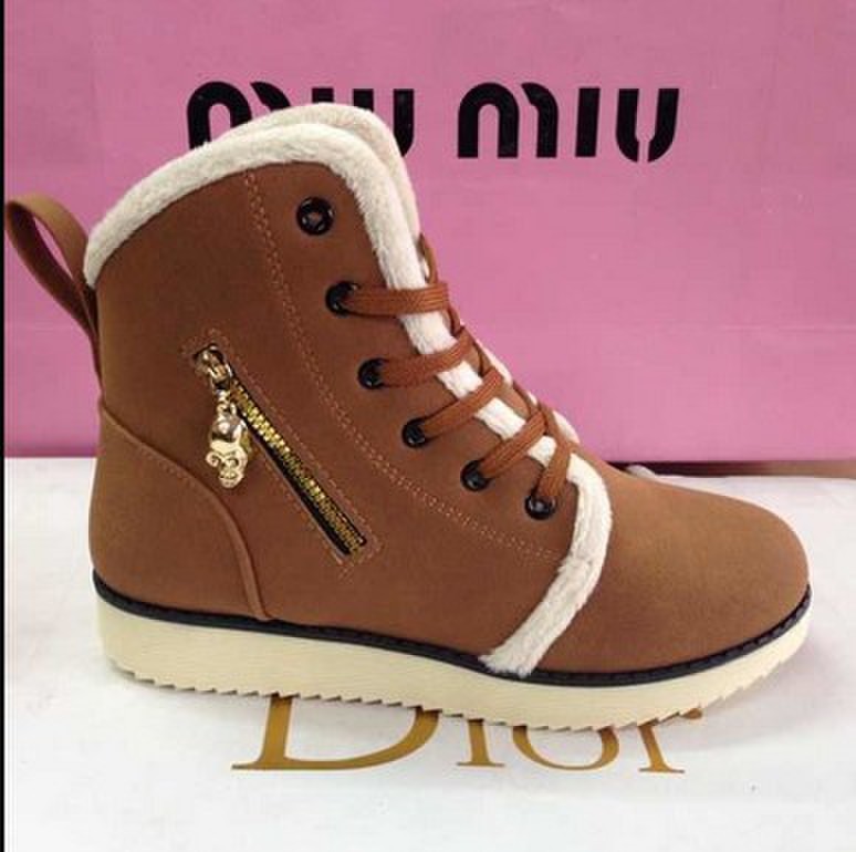 3新款棉鞋高帮休闲棉鞋学生运动休闲女棉鞋 舒