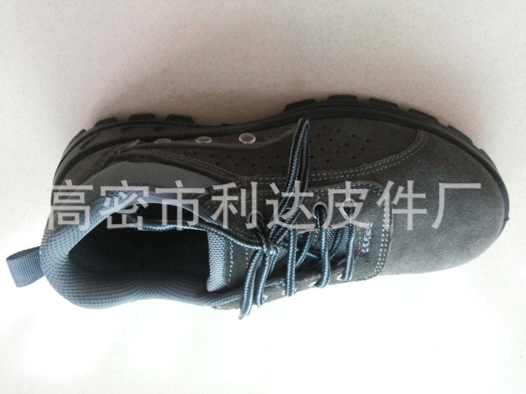 反絨底邦PU底透氣勞保鞋