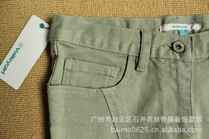 批发采购女式牛仔裤-外贸<em>女装山谷</em>女郎时尚弹