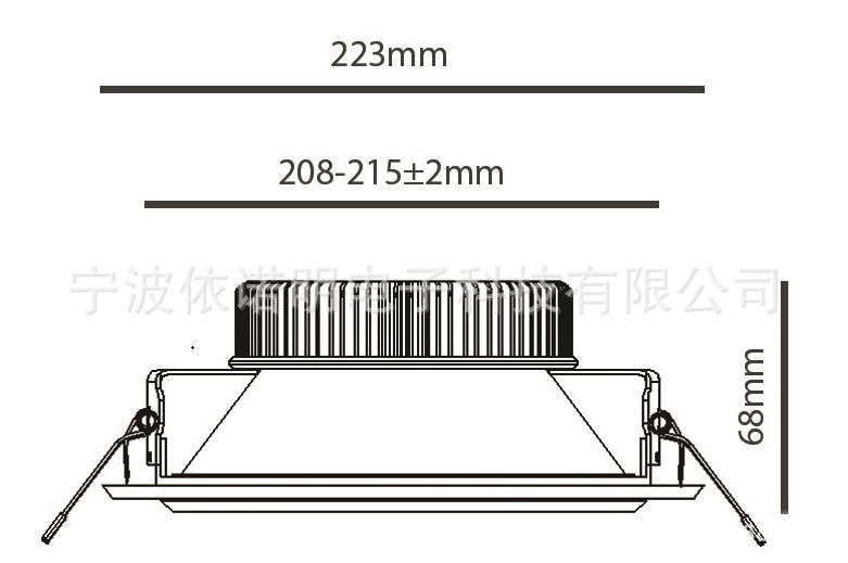 8尺筒灯