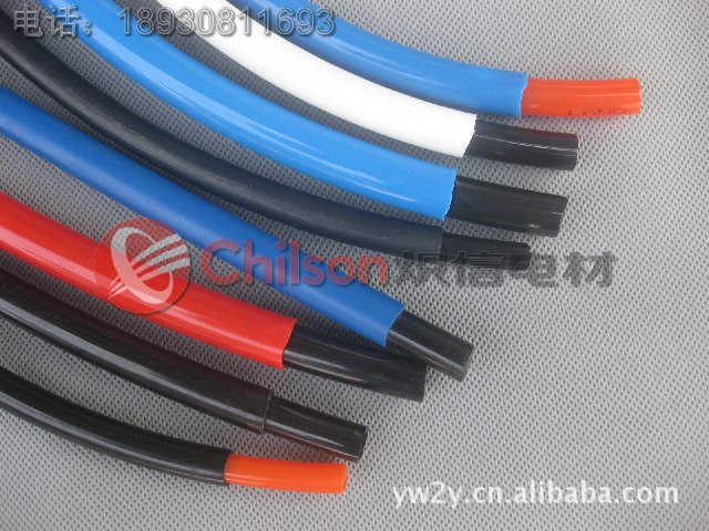 【现货供应机器人用双层阻燃PU管 难燃型双层