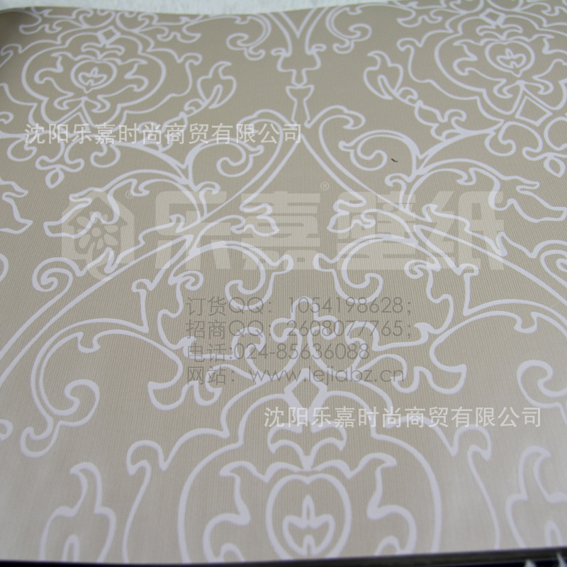 【沈阳乐嘉壁纸批发 东北壁纸加盟 欧式条纹p