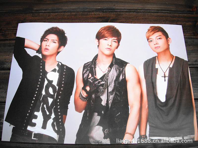 图片、画册- 飞轮海海报  明星海报 动漫 压纹海