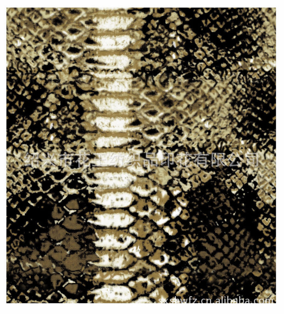 动物皮纹-大树森林迷彩花型面料