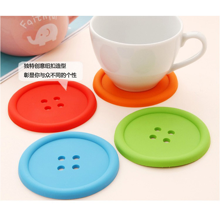 纽扣杯垫