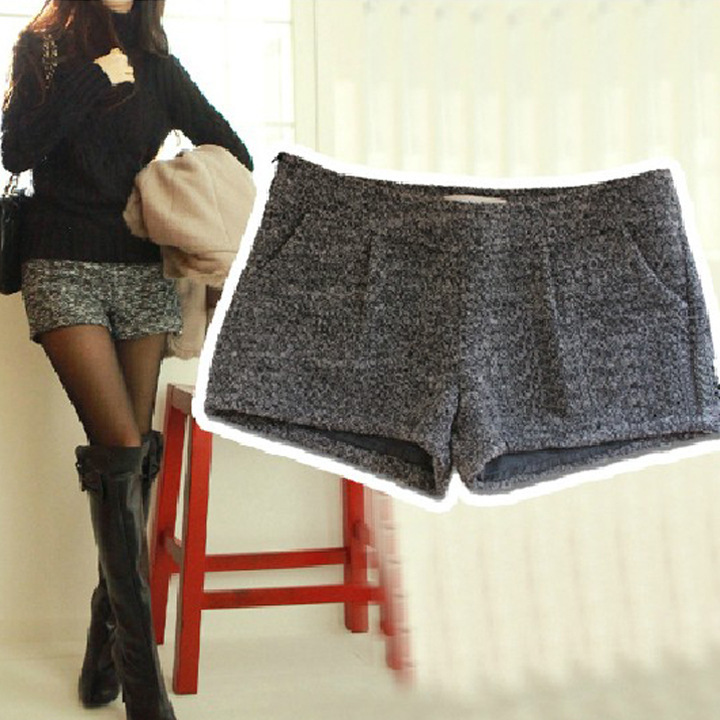 2013初秋装新款韩版低腰修身<em>加厚</em> 秋<em>冬季</em>毛呢