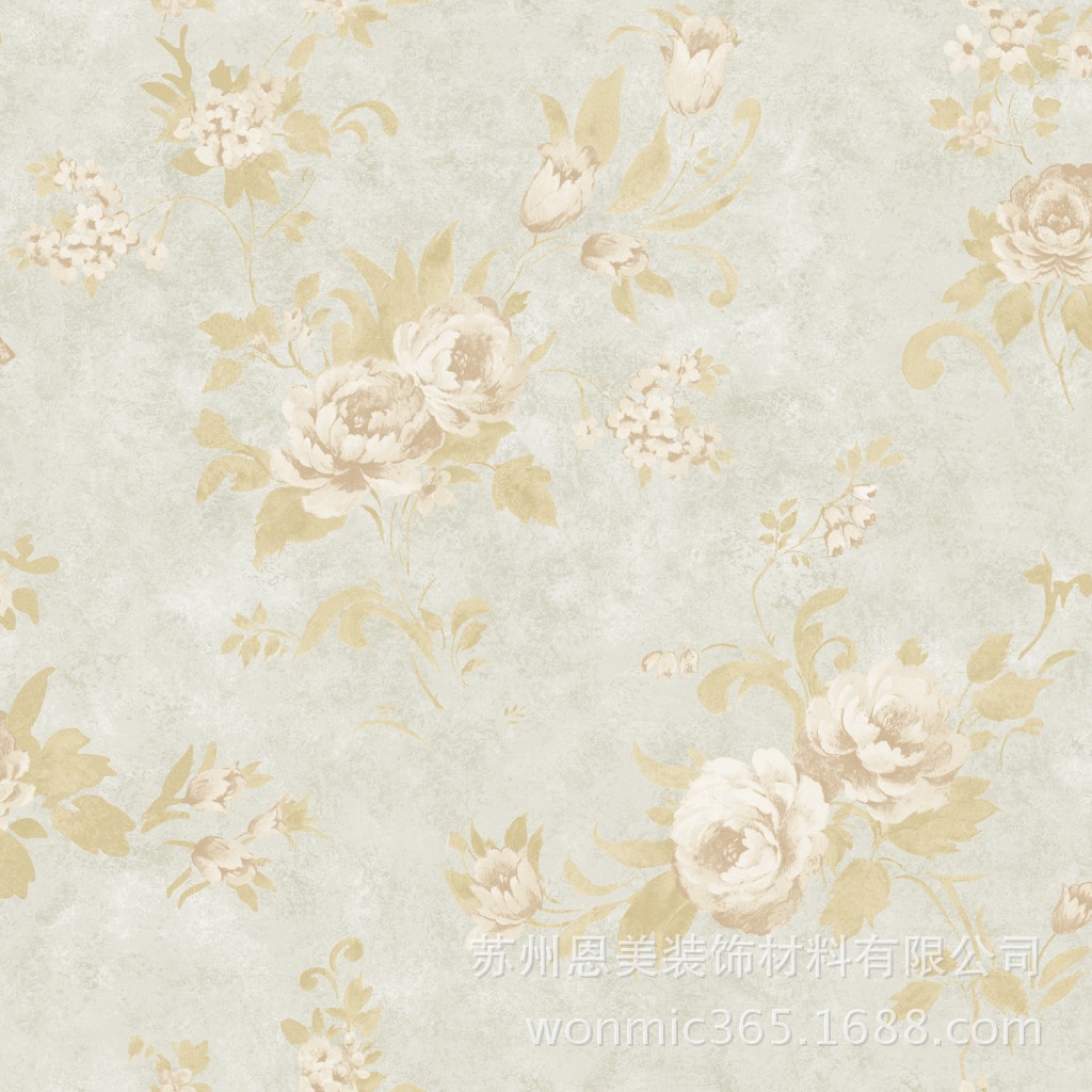 墙纸、壁纸-厂家直销 苏州恩美壁纸批发 艾丽娅