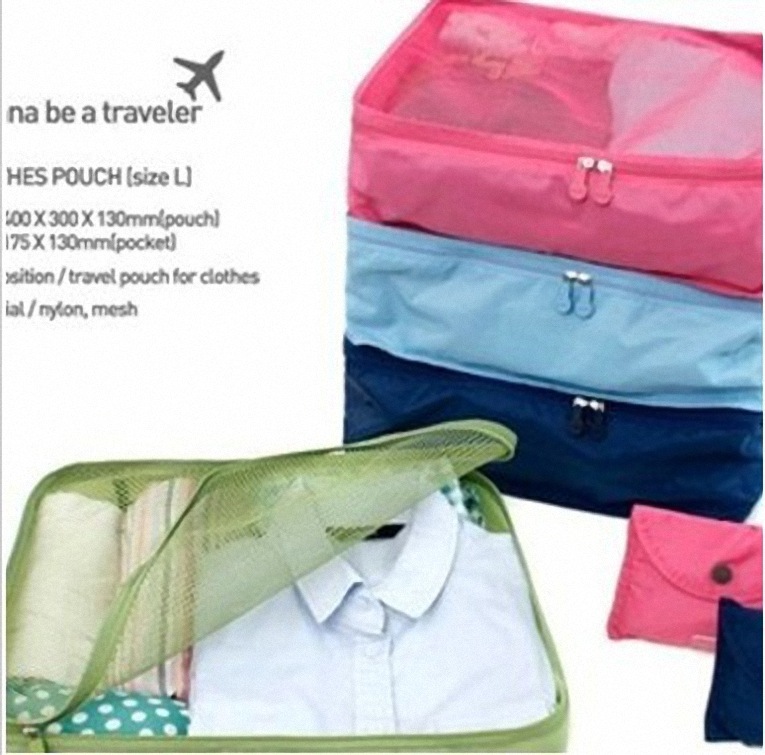 韓國 16800可折疊防水衣服衣物收納袋中號clothes pouch3款工廠,批發,進口,代購