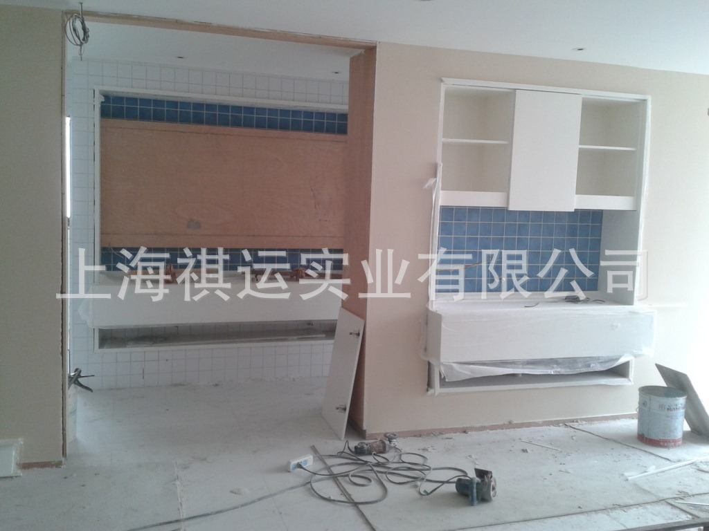 卫浴洁具-上海长宁区中心医院人造石台面\/卫浴