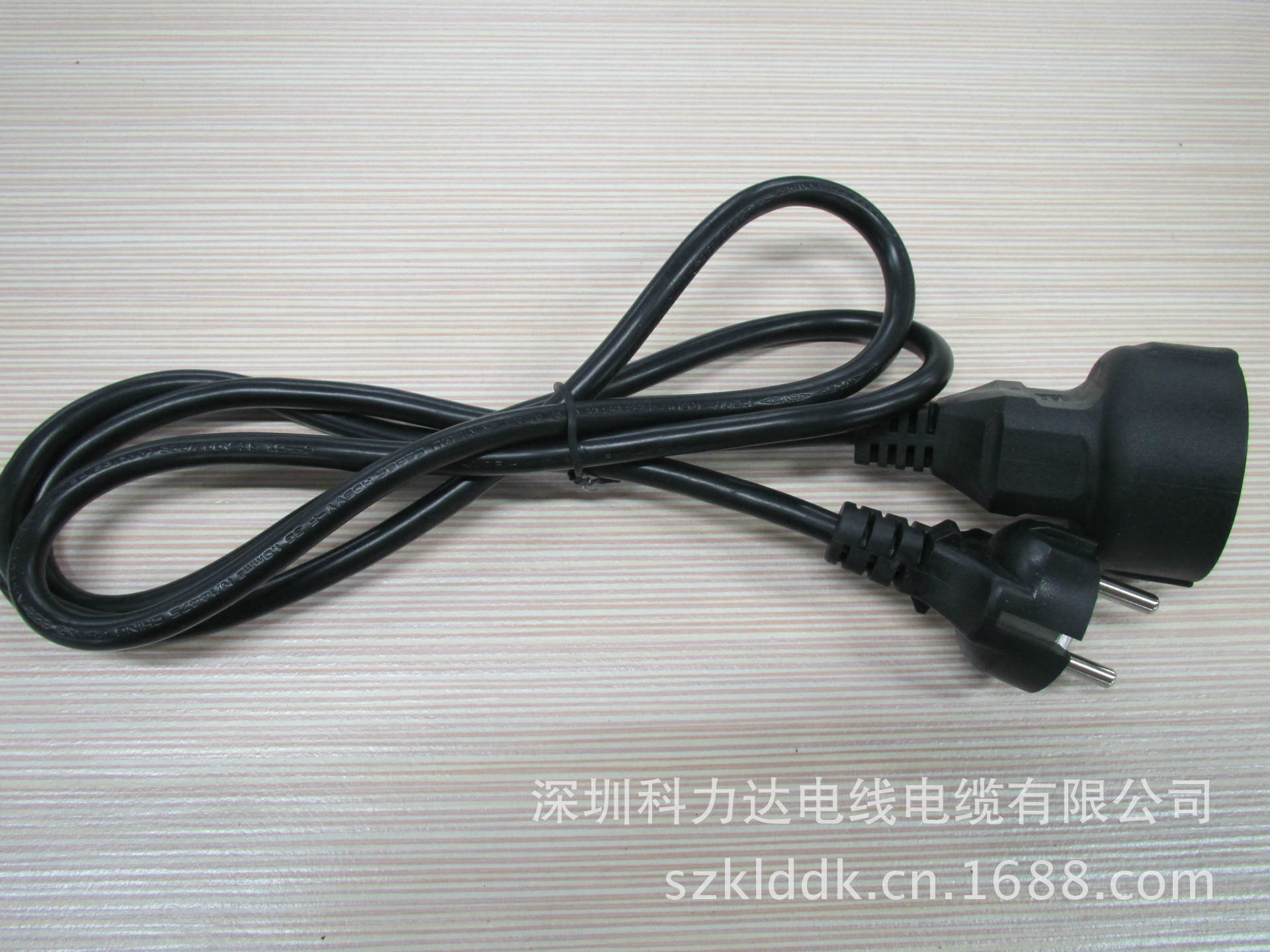 欧规三插延长线(防水线)